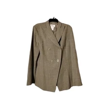 Olivia Matthews Women's Gray Pants Suit Size 14 100%Polyester