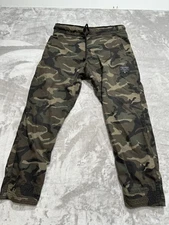 Kingz Kimonos Camo Jogger Pants Men's Size A1 Drawstring Waist Pockets EUC