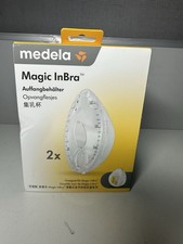 MEDELA BREAST SHELLS SOFT BREASTE FEEDING FOR SOR NIPPLES MODEL 20832 BPA FREE.