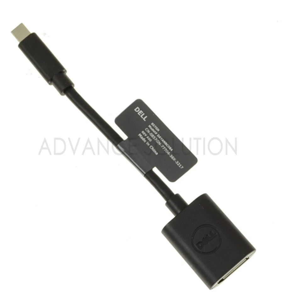Dell Genuine 857GN Mini DisplayPort to DisplayPort Adapter Dongle Cable - Image 2 of 4