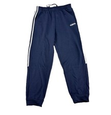 adidas Large Men Clima Lite French Terry Jogger Pants Navy Blue FP7695 2-17