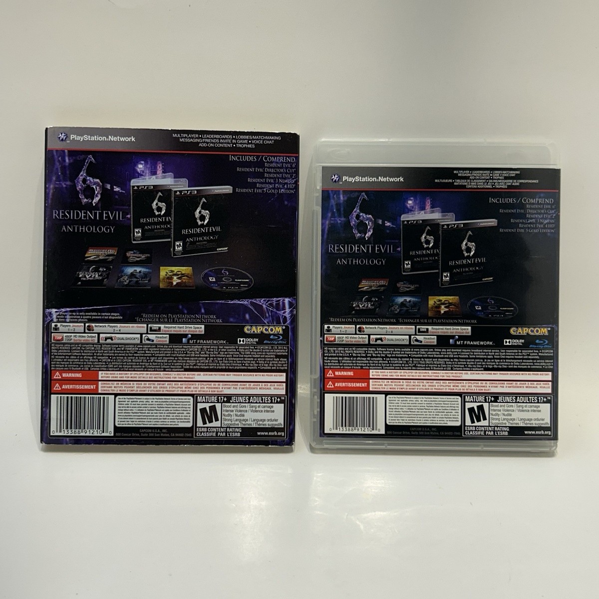 Resident Evil 6 Anthology Ps3 PlayStation 3 Factory for sale