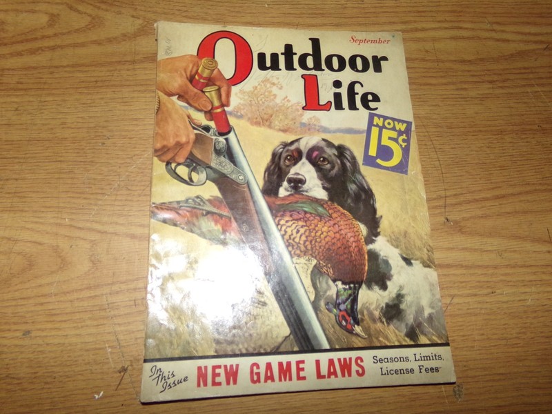 SEPTEMBER 1936 OUTDOOR LIFE MAGAZINE