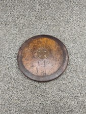 Antique Track and Field Wood and Metal Throwing Discus Disc Gill Athletics