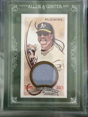Mark McGwire - 2023 Topps Allen & Ginter - Mini Framed Relics  #MFR-MMC (MEM)