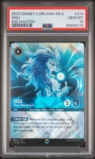 Disney Lorcana - SISU - Divine Water Dragon - Enchanted - PSA 10