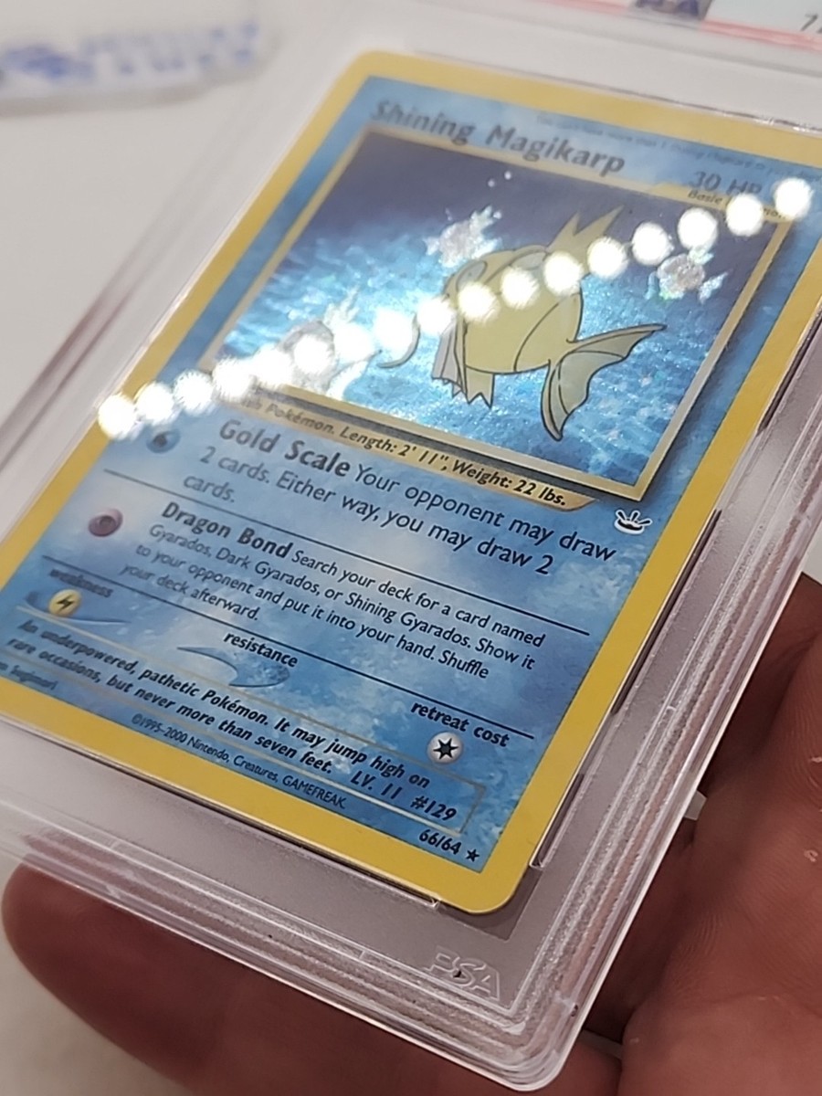ポケモンカードゲーム　Shining Magikarp　英語版 66/64 Pokémon TCG Shining Magikarp Card 66/64 Classic Collection