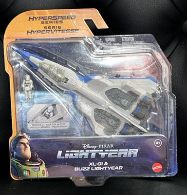 DISNEY PIXAR LIGHTYEAR XL-01 & BUZZ LIGHTYEAR HYPERSPEED SERIES MATTEL - NEW