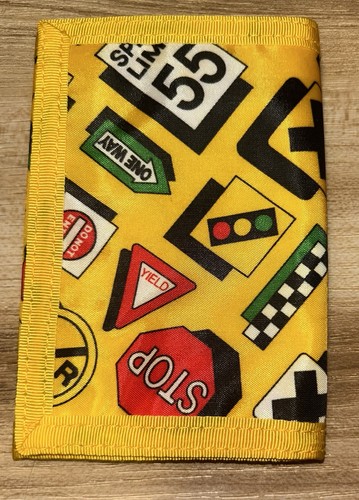 Youth Stop Sign Safety Street Signs Wallet