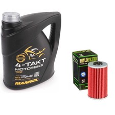 125 Grand Dink Oil and Filter Kit Mannol Semi Synthetic 10w40 4L Kymco 125 2005 7.50 per litre