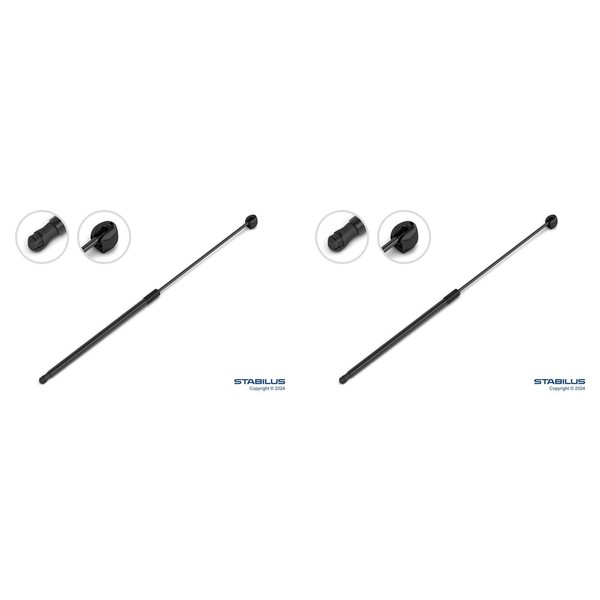 2X Stabilus Gasfeder Motorhaube Beidseitig Passend FüR Peugeot 508-image