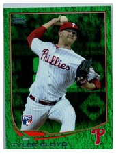 2013 Topps - Tyler Cloyd #197 Emerald Foil (RC) rookie card . rookie card picture