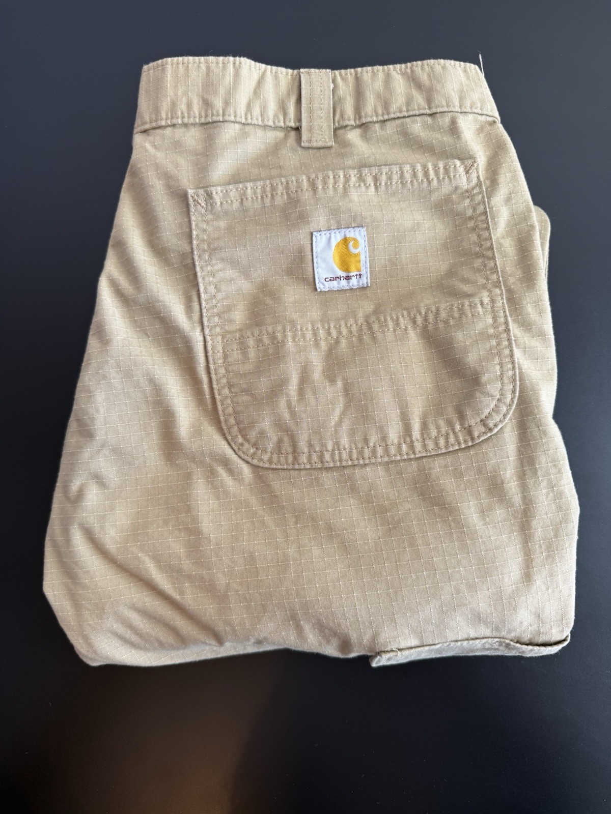 Carhartt Force Cargo Relaxed Fit Pants Mens Size 36x34 Ripstop Khaki BN4200-M