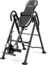 Gravity Inversion Table for Back Pain Relief 2026 New Inversion Table w/Lumbar