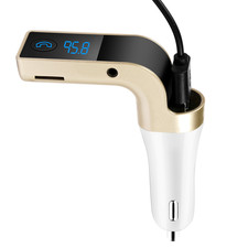 Car Wireless FM Transmitter USB Charger