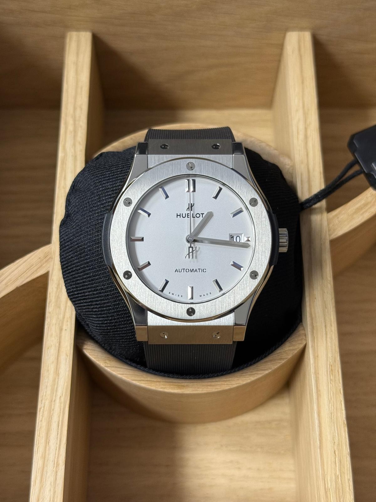 HUBLOT 511.NX.2611.RX CLASSIC FUSION OPALIN TITANIUM 45MM