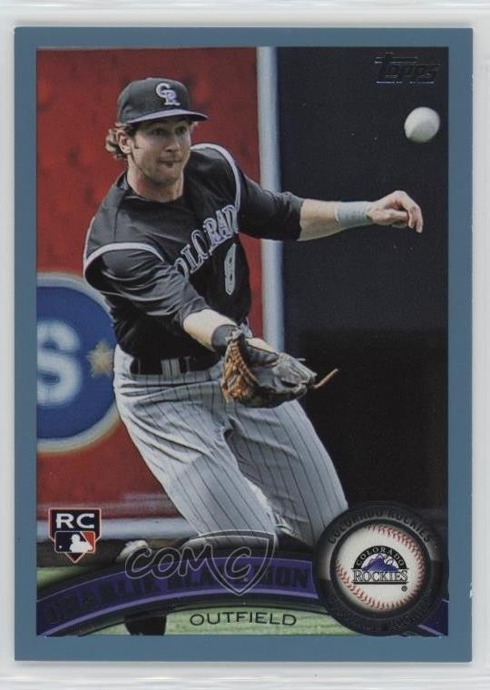 2011 Topps Update Wal-Mart Blue Charlie Blackmon #US231 hr9