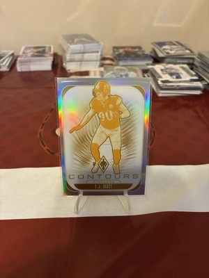 T.J. Watt 2025 Panini Phoenix Contours Insert #27 Pittsburgh Steelers NFL. E11