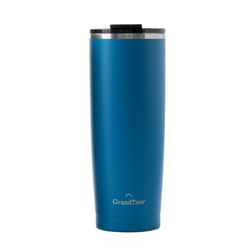 Insulated Coffee Tumbler Cup w/Tritan Lid | Leak Proof, Reusable, Double Wall...