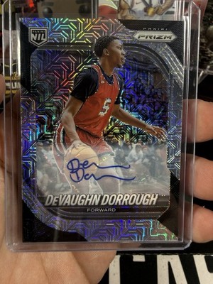 2025-26 Panini Prizm DeVaughn Dorrough Auto Mojo Prizm /25 Coronado USA #116 NIL