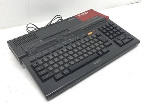 Working SONY MSX2 HITBIT HB-F1XD old PC games can be started