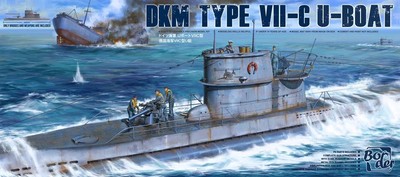 Border Model BS-001 DKM Type VII-C U-Boat 1/35
