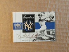 2000 Upper Deck Yankees Legends Legendary Lumber Dave Winfield Bat Card VGC