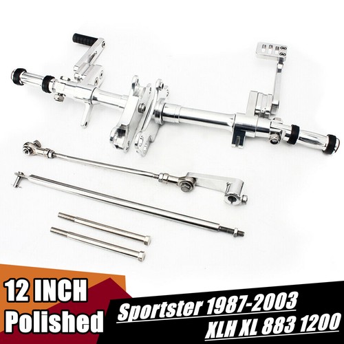 12" Forward Controls Kit 19872003 Sportster XLH XL 883 1200 Hugger