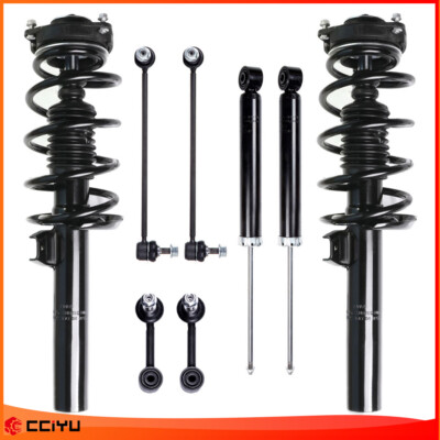 Front Suspension & Struts Rear Shock & Sway Bar Link For VW Jetta