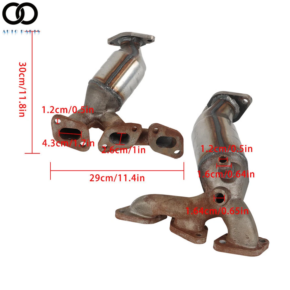 For 2001-2007 Ford Escape Mazda Tribute Mercury Mariner 3.0L Catalytic Converter - Изображение 3 из 4