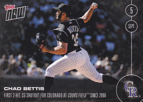 2016 Topps Now 428 Chad Bettis
