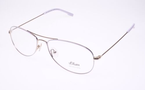 sOliver Selection Mod94990 col210 unisex Brille Metall Weiß - Afbeelding 1 van 4