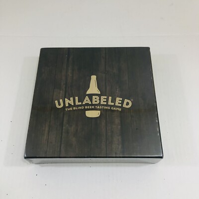 Unlabeled The Blind Beer Tasting Game Board Game - Sealed - C
