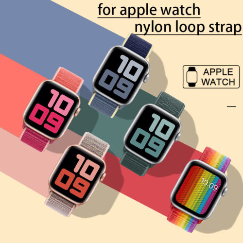 Correa deportiva de nailon 40/44/41/45/42/46/49 mm para Apple Watch 10 9 8 7 6 SE - Imagen 2 de 131