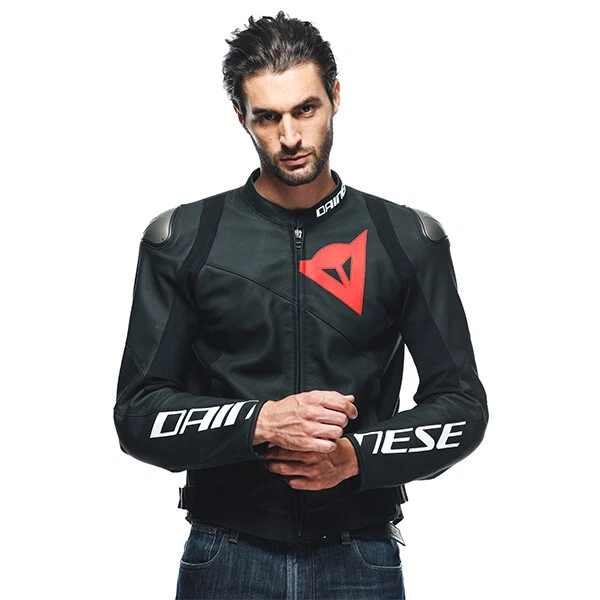 Sports leather jacket sale