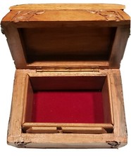 Hand Made Walnut Wood Decor Box