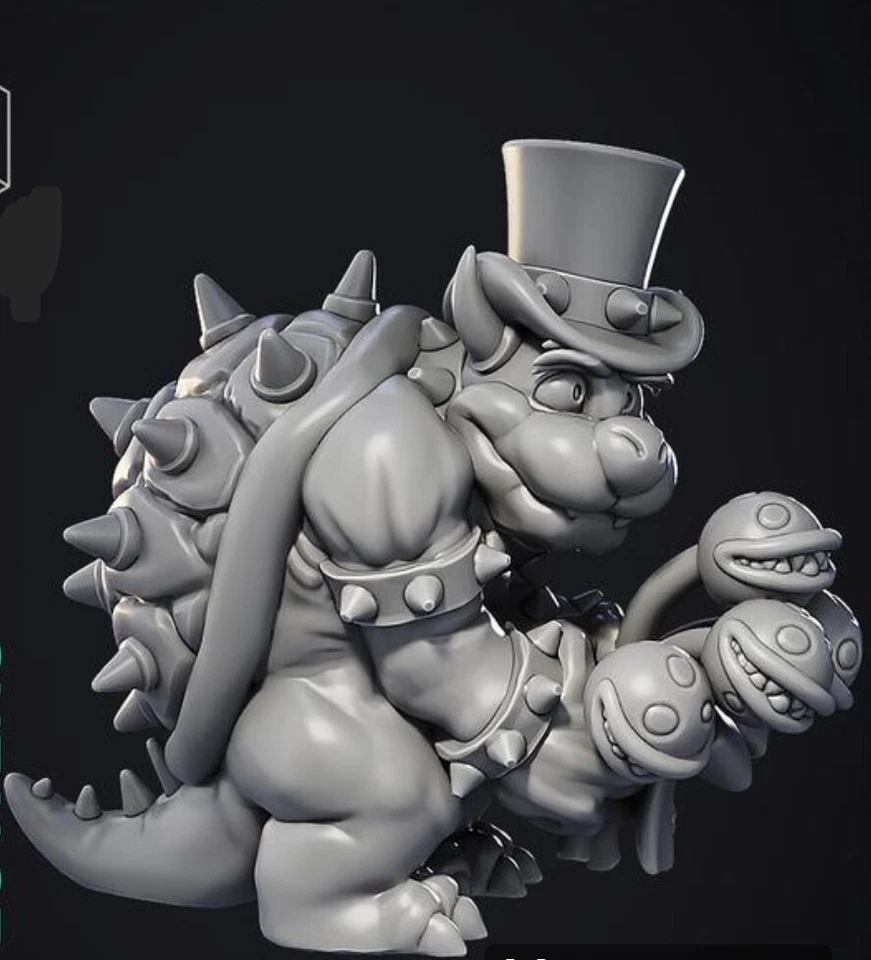 Bowser With Flowers Foto 2 de 4