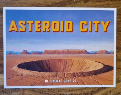 Cineworld Asteroid City-Wes Anderson Exclusive Postcard