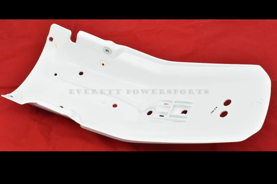 Guardabarros trasero XR650 L 93-24 OEM Ross blanco Honda plástico guardabarros #Q215 Foto 3 de 4