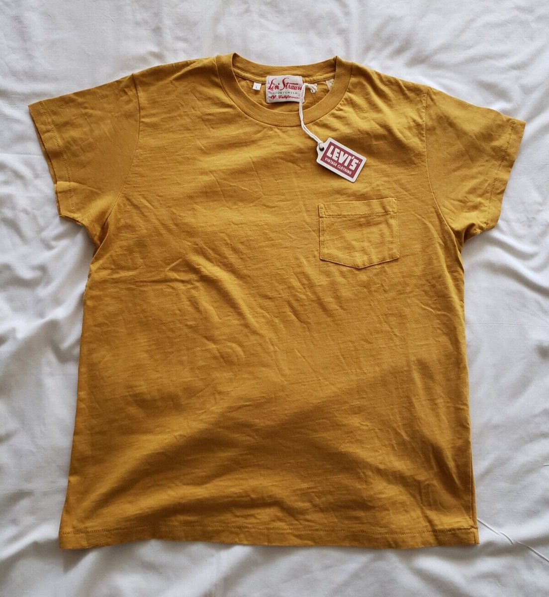 LVC Levi's 1950s Vintage Clothing Sportswear T-shirt Men's Harvest