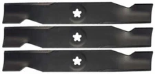 Poulan POGT20T48STA 48" Lawn Tractor Mower Blades Set of 3