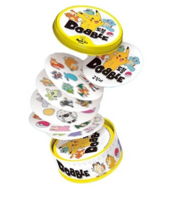 Dobble Card Game Pokemon Korean Edition Spot It LEGIT Alacrity Training |  eBay