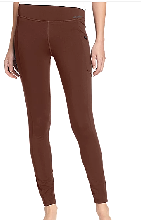 Eddie Bauer Women's Traverse Trail Hi-Rise Leggings NWT X-Small Color Cordovan