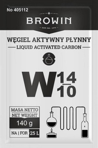 Aktive flüssige Kohle 140 g - für 25 Liter ALKOHOL DESTILLE