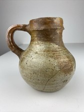 Antiker Krug Wein Kanne Raeren Langerwehe Keramik Steinzeug 17. / 18. J