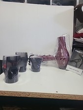 Red Pro 3200 Turbo Pro Detangler AC Dryer with 3 Additional Styling Attachments