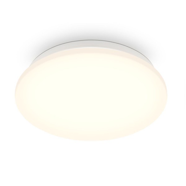 Led Bad-Deckenlampe Leuchte Mit Bewegungsmelder Rund 27Cm IP44 12W Flur Warmweiß-image