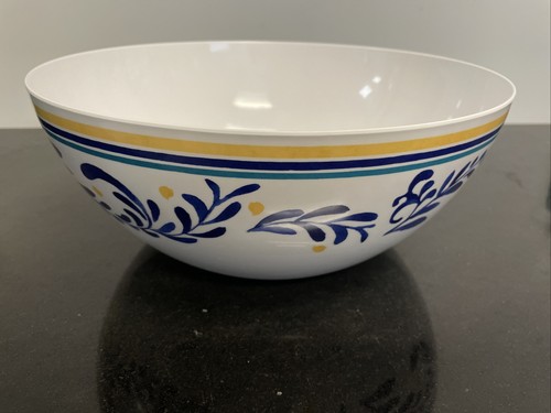 Martha Stewart Collection Vine , Everyday Melamine Serving , salad Bowl 11.5" D - Picture 4 of 8