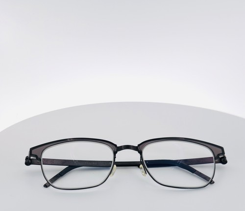 LINDBERG STRIP 9824 007/8701 PU9 Grey Square Full Rim Eyeglasses 49-19-135 B:37 - Bild 9 von 11