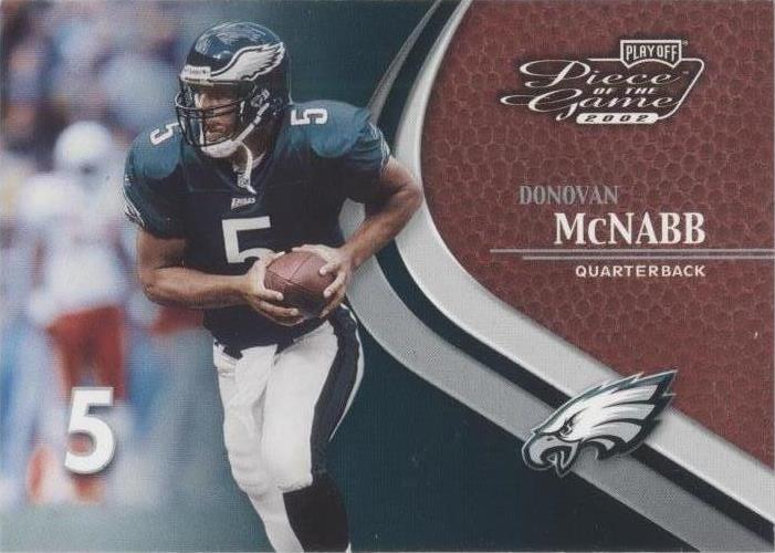 2002 Playoff Piece of the Game Donovan McNabb #25 - 1 of 2